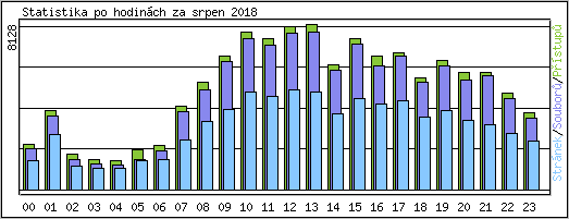 Statistika po hodin�ch